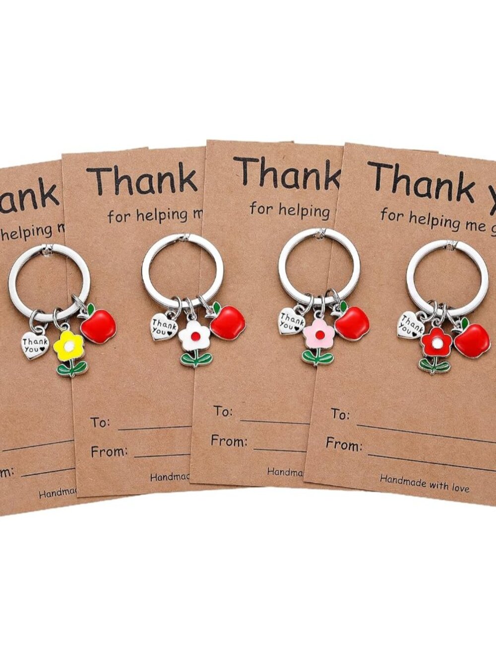 Teacher Appreciation Gifts for Women Keychain